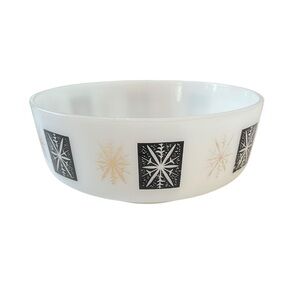 Federal Glass Atomic Starburst 3.5 Quart Bowl